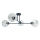 Viseći luster VASCO 4xE27/60W/230V crna/prozirna
