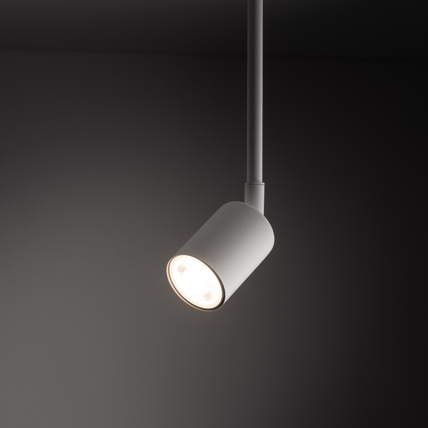 Viseći luster za 1-fazni tračni sustav TOP 1xGU10/10W/230V bijela