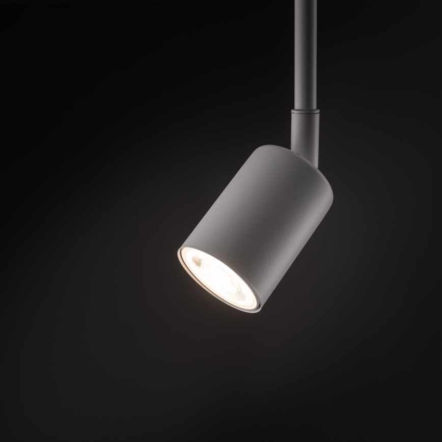 Viseći luster za 1-fazni tračni sustav TOP 1xGU10/10W/230V bijela