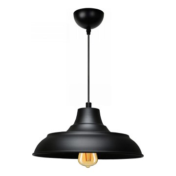 Visilica AYD 1xE27/40W/230V crna