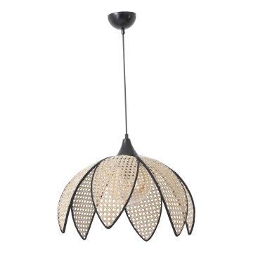 Visilica FUME 1xE27/40W/230V promjer 40 cm crna/bež