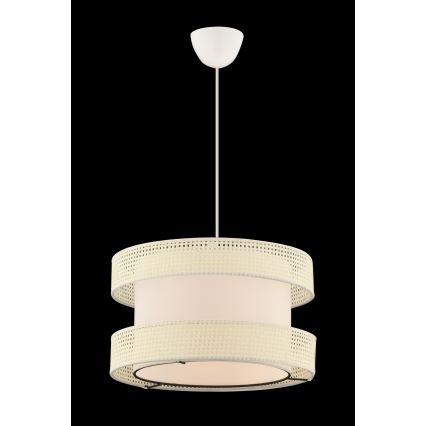 Visilica HALO 1xE27/60W/230V krem