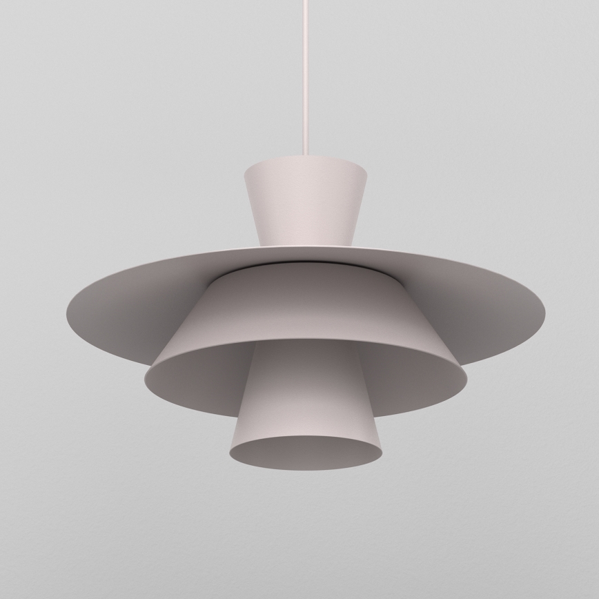 Visilica na kabelu PLATO 1xE27/15W/230V krem