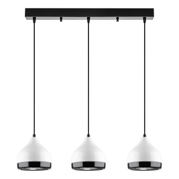 Visilica YILDO 3xE27/40W/230V bijela/crna