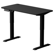 Visinski podesiv pisaći stol LEVANO 120x60 cm crna