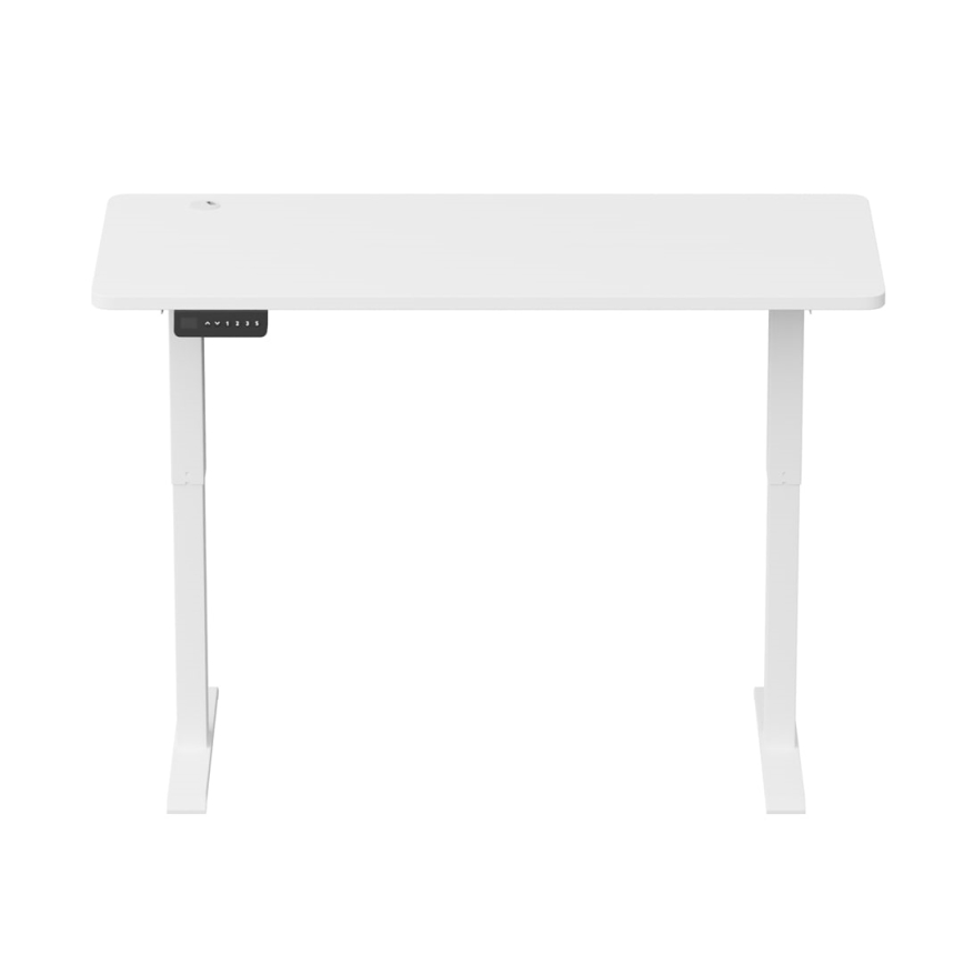 Visinski podesiv pisaći stol LEVANO 140x60 cm bijela