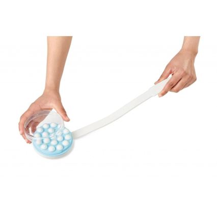 Vitility - Aplikator za gel za tuširanje/losion za tijelo, bijeli/plavi