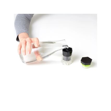 Vitility - Dozator i rezač tableta 5 u 1, crni