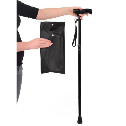 Vitility - sklopivi štap, crne boje