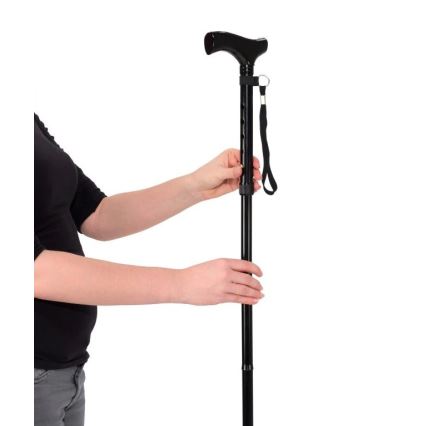 Vitility - sklopivi štap, crne boje