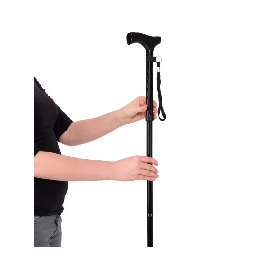 Vitility - sklopivi štap, crne boje