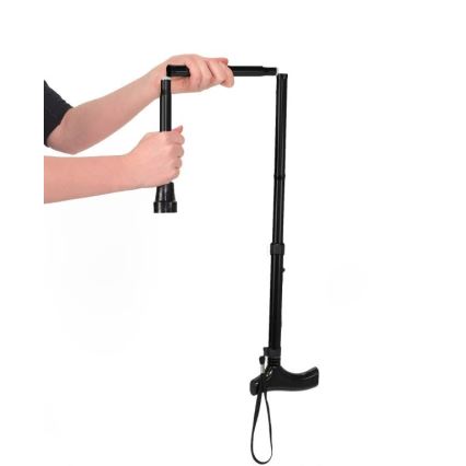 Vitility - sklopivi štap, crne boje