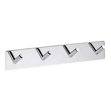 Vješalica 25,5x4,5 cm inox/srebrna