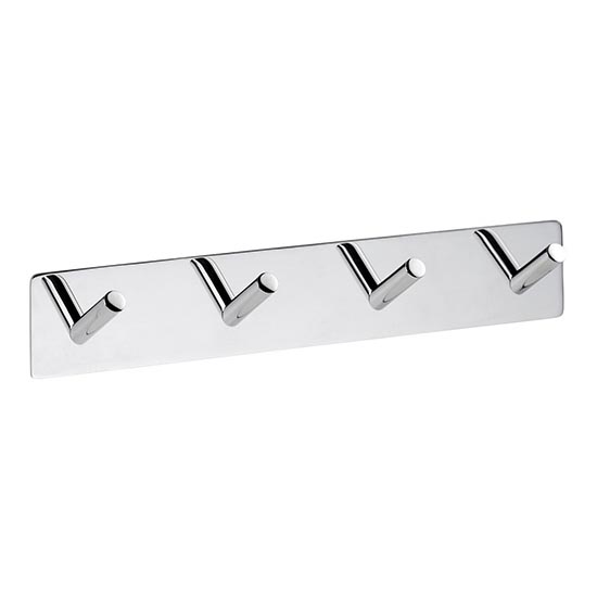 Vješalica 25,5x4,5 cm inox/srebrna