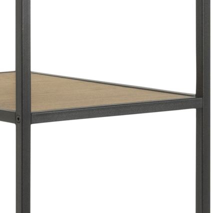 Vješalica SARON hrast/crrna