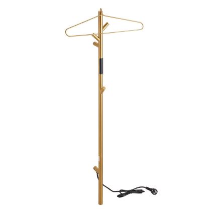 Vješalica za električni grijač ručnika 45x12,2 cm zlatna
