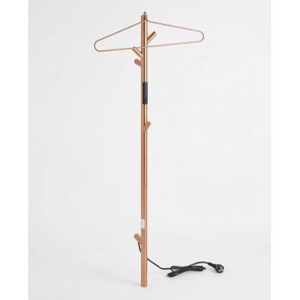 Vješalica za električni sušač ručnika 45x12,2 cm bakrena