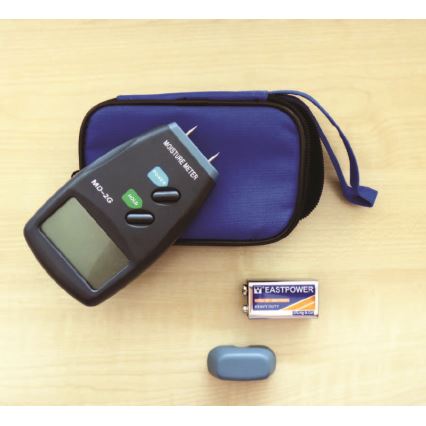 Vlagomjer za drvo s LCD zaslonom 9V