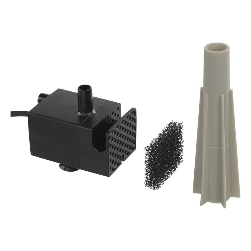 Vodena fontana za kućne ljubimce 2,6 l/5V siva