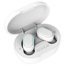 Vodootporne bežične slušalice Bluetooth bijela