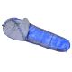 Vreća za spavanje mumija -5°C plava/siva