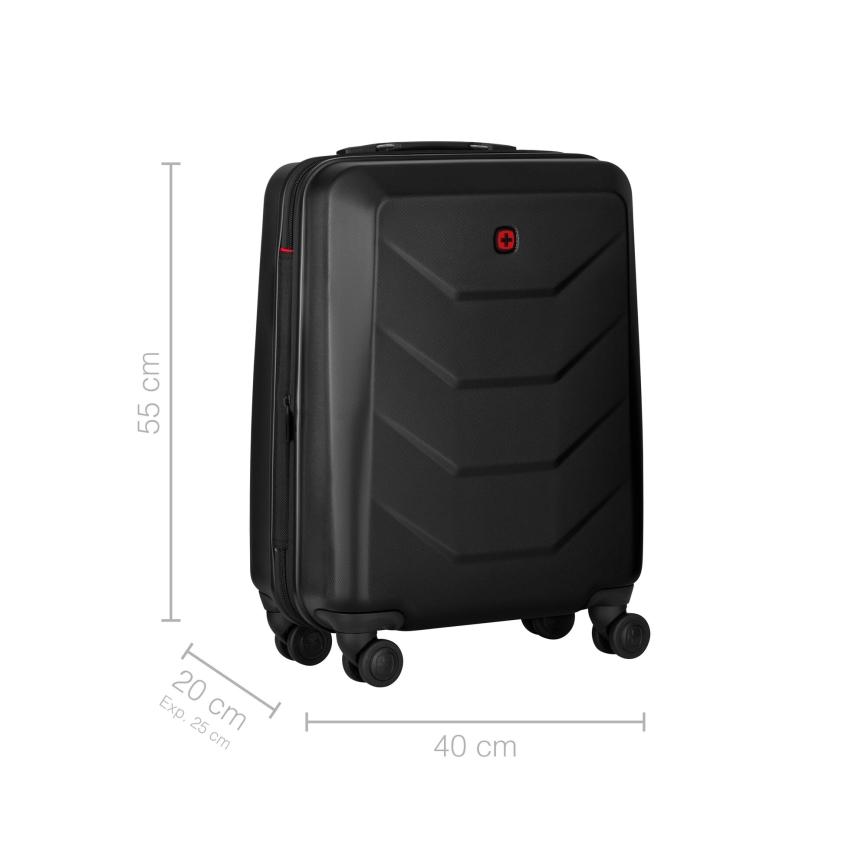 Wenger - Putni kofer na kotačićima 36 l Prymo crna
