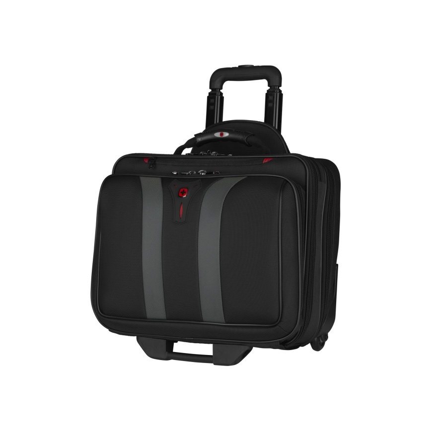 Wenger - Putna prtljaga na kotačićima 29 l + Futrola za laptop 15,6 Granada crna