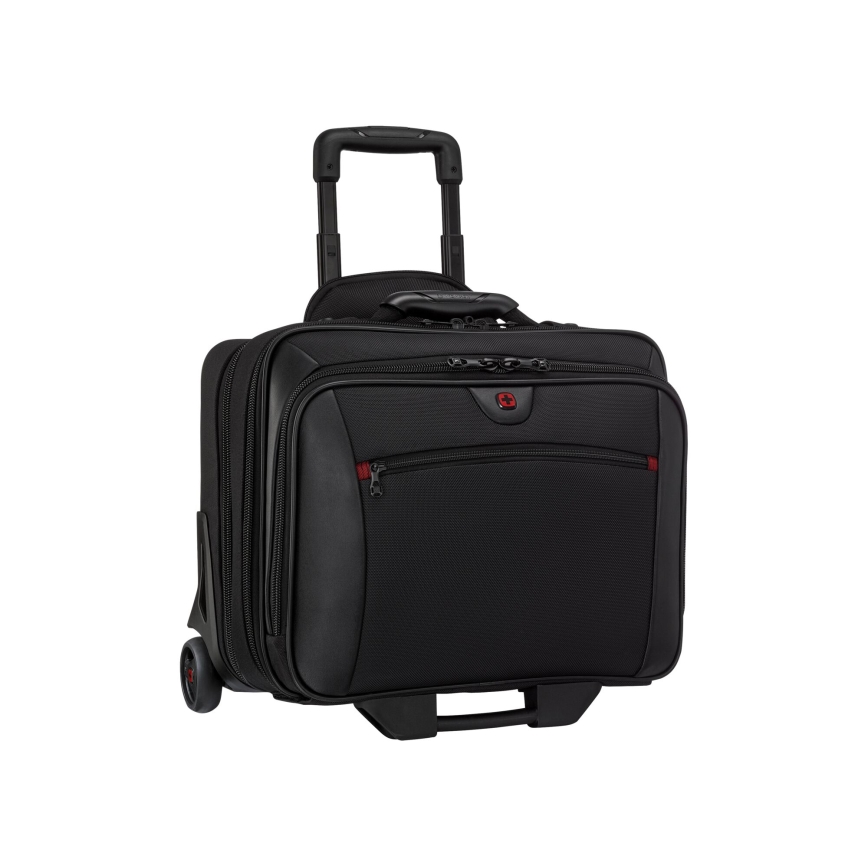 Wenger - Putni kofer na kotačićima 23 l 17" + Torba za laptop 15,4" Potomac crna