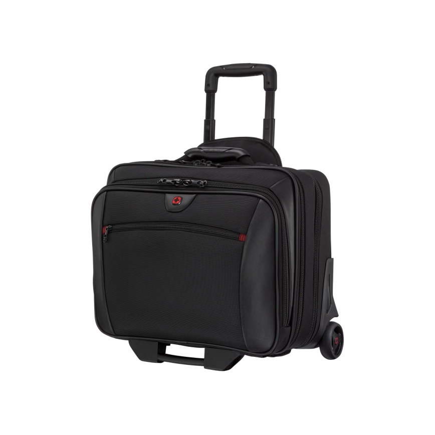 Wenger - Putni kofer na kotačićima 23 l 17" + Torba za laptop 15,4" Potomac crna