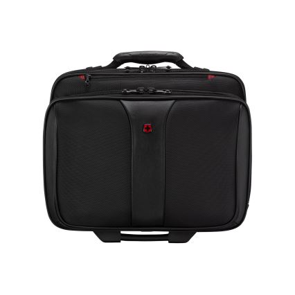 Wenger - Putni kofer na kotačićima 25 l 17" + Torba za laptop 15,6" Patriot crna