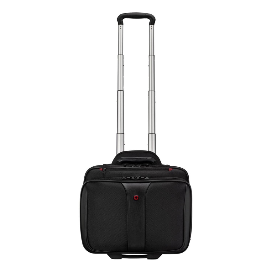 Wenger - Putni kofer na kotačićima 25 l 17" + Torba za laptop 15,6" Patriot crna