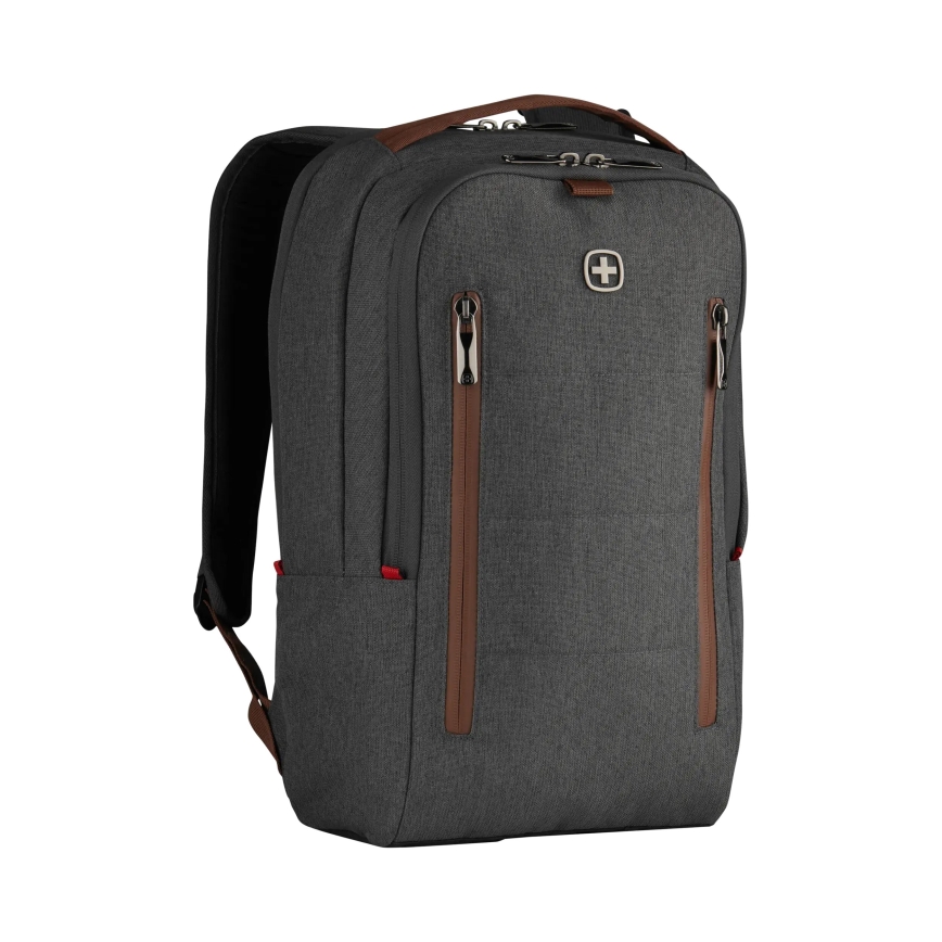 Wenger - Ruksak za laptop 15 l 16 s džepom za tablet 12 + crossbody torba City Upgrade 2u1 siva