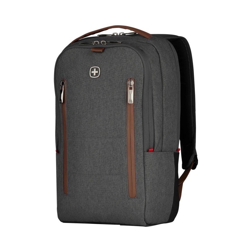 Wenger - Ruksak za laptop 15 l 16 s džepom za tablet 12 + crossbody torba City Upgrade 2u1 siva
