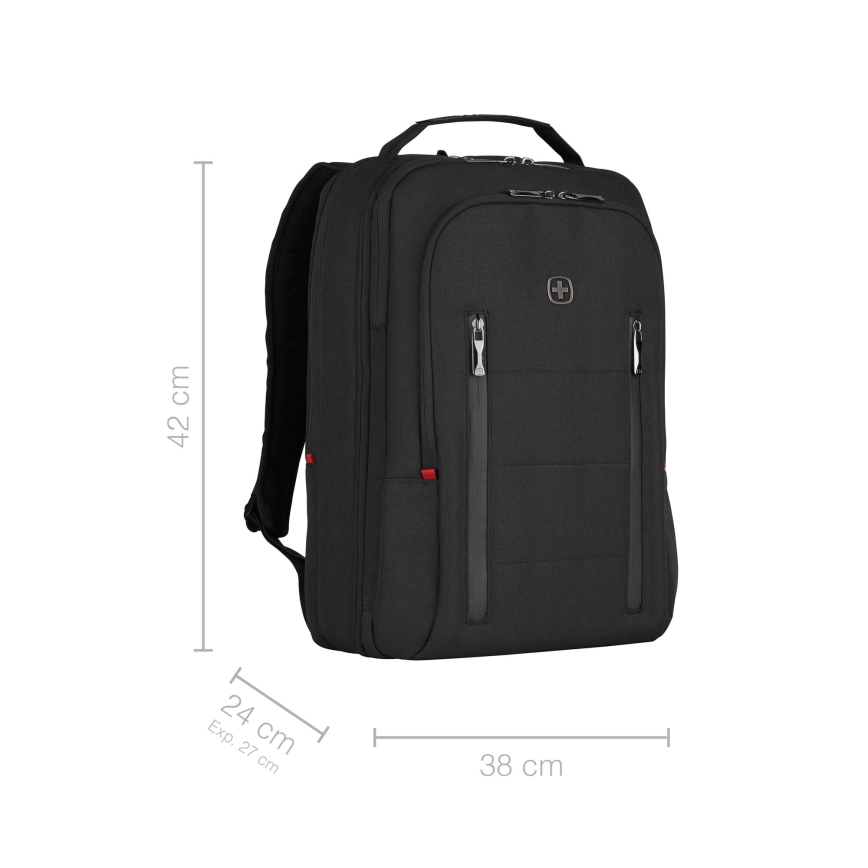 Wenger - Ruksak za laptop 16 l 16 s džepom za tablet 12 City Traveler crna