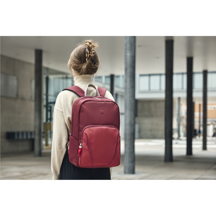 Wenger - Ruksak za laptop 20 l 15,6" s džepom za tablet 10" Motion crvena