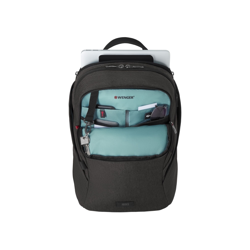 Wenger - Ruksak za laptop 21 l 16" s džepom za tablet 10" MX Light crna