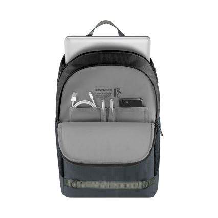 Wenger - Ruksak za laptop 23 l 15,6" Tyon crna/siva
