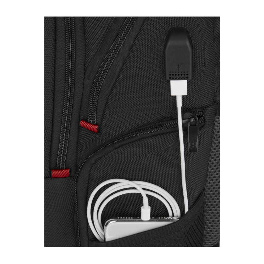Wenger - Ruksak za laptop 25 l 16" s džepom za tablet 10" Pegasus Deluxe crna