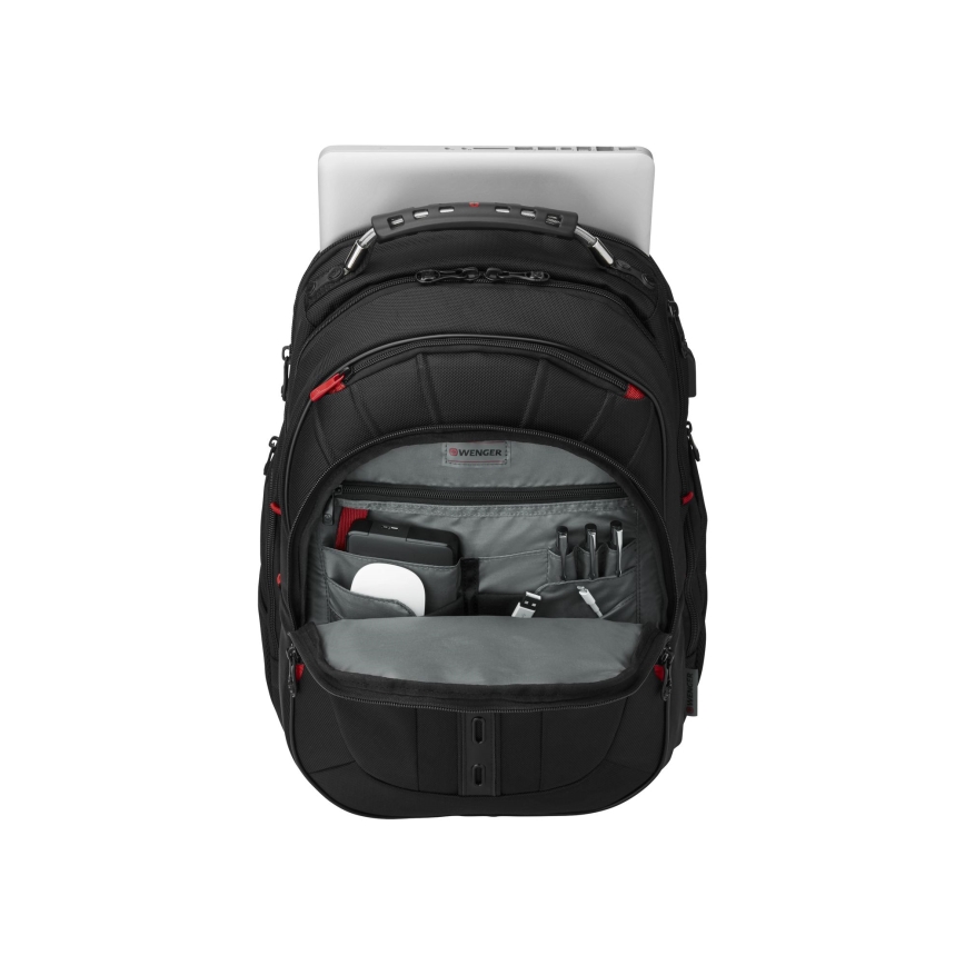 Wenger - Ruksak za laptop 25 l 16" s džepom za tablet 10" Pegasus Deluxe crna