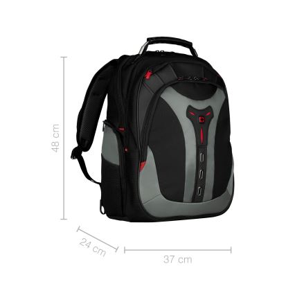 Wenger - Ruksak za laptop 25 l 17" s džepom za tablet 12" Pegasus crna/siva
