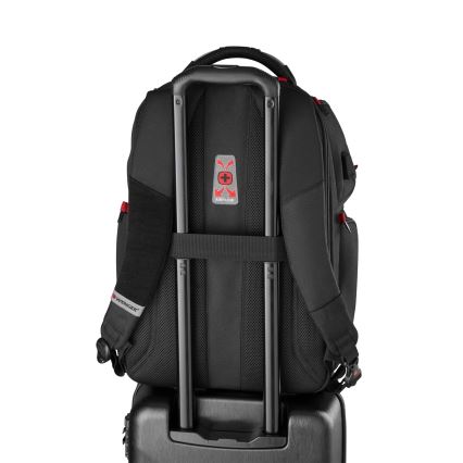 Wenger - Ruksak za laptop 29 l 17,3'' s džepom za tablet 12" Player One crna
