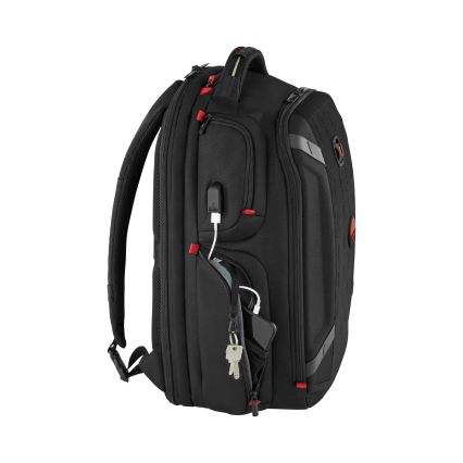 Wenger - Ruksak za laptop 29 l 17,3'' s džepom za tablet 12" Player One crna