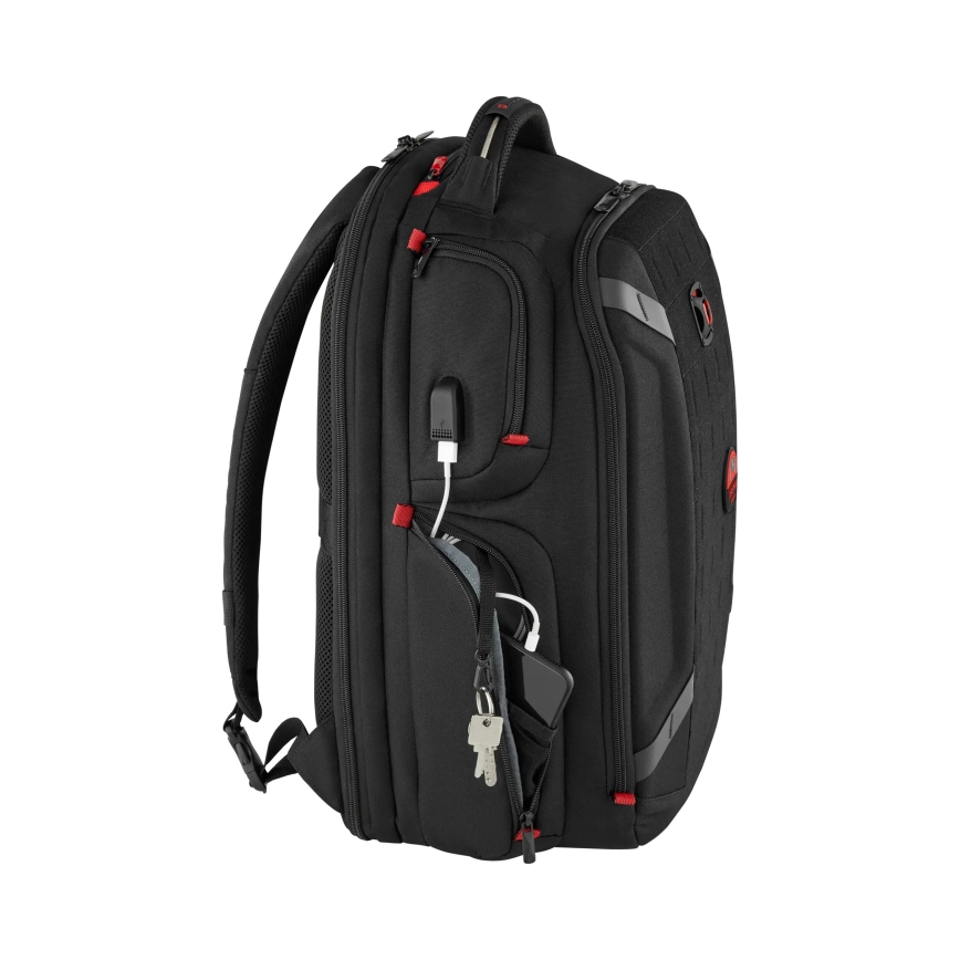 Wenger - Ruksak za laptop 29 l 17,3'' s džepom za tablet 12" Player One crna