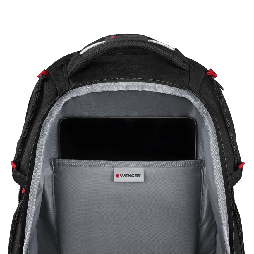 Wenger - Ruksak za laptop 29 l 17,3'' s džepom za tablet 12" Player One crna