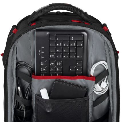 Wenger - Ruksak za laptop 29 l 17,3'' s džepom za tablet 12" Player One crna