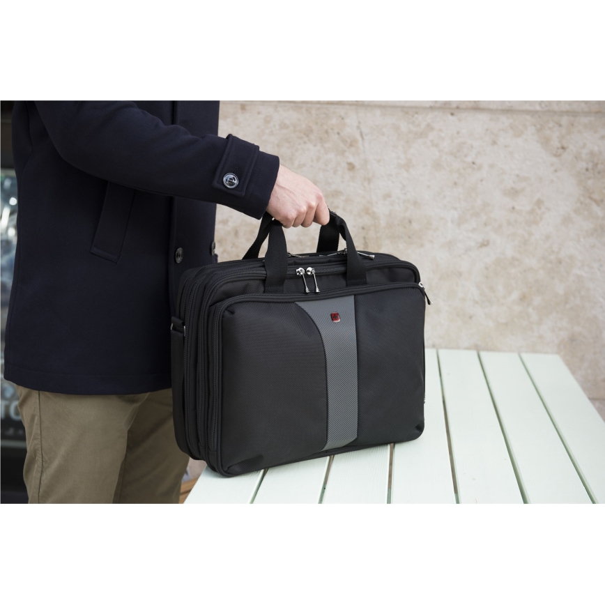 Wenger - Torba za laptop 15 l 16" Legacy Double crna