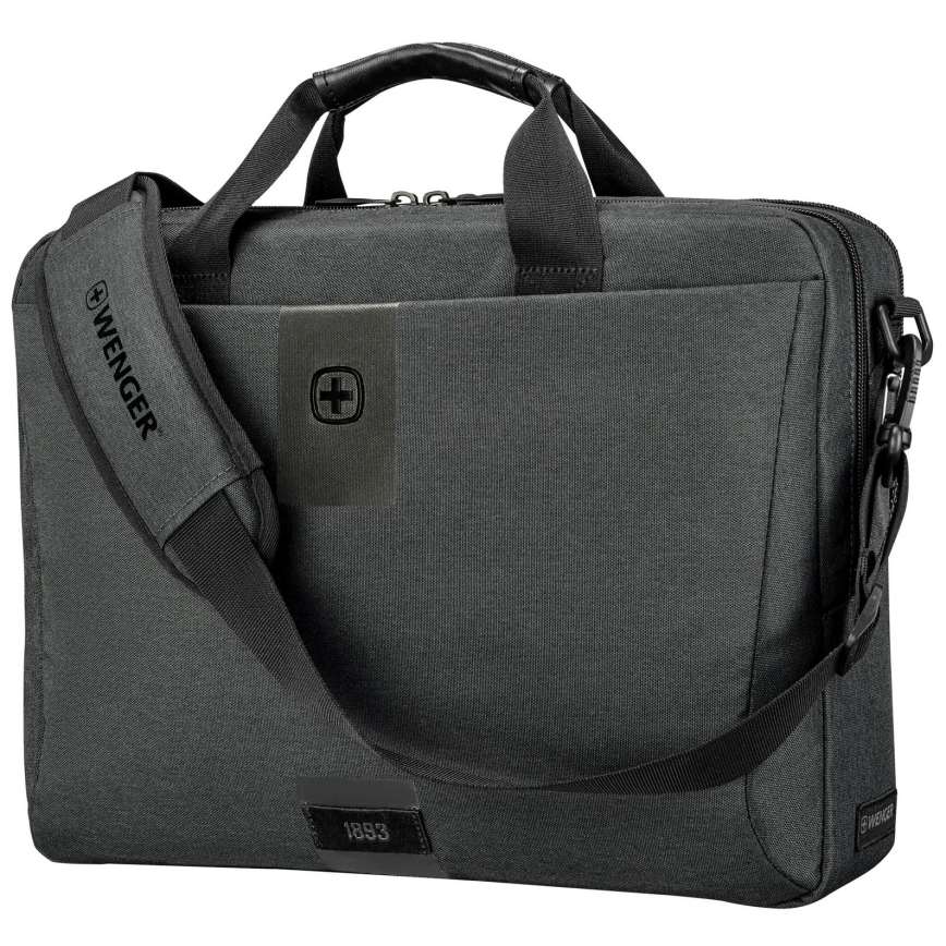 Wenger - Torba za laptop 15 l 16" s džepom za tablet 10" MX ECO Brief siva