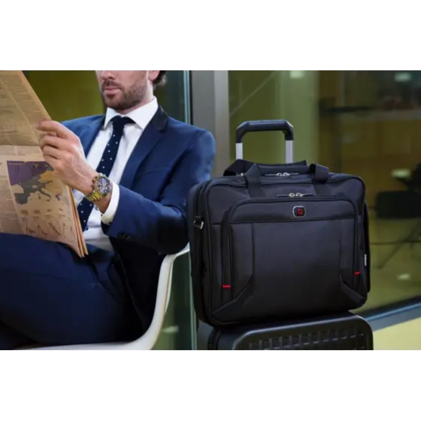 Wenger - Torba za laptop 15 l 16 s džepom za tablet 10 Prospectus crna