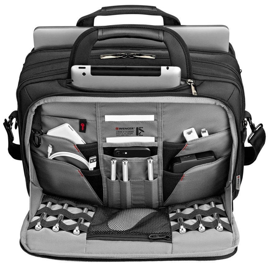 Wenger - Torba za laptop 19 l 14-16" s džepom za tablet 10" BC Star crna