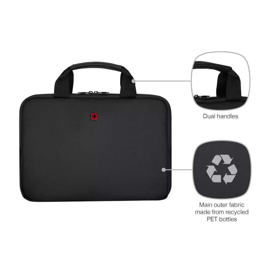 Wenger - Torba za laptop 6 l 14" Guyde crna